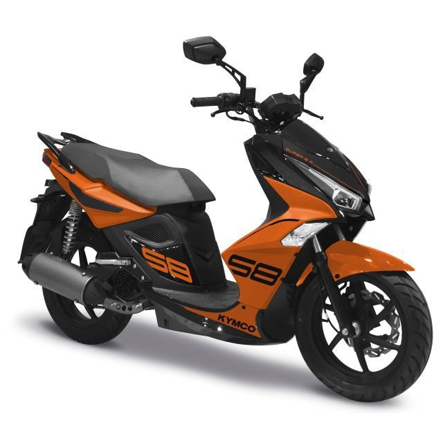 KYMCO SUPER 8 50 POMARAŃCZOWY